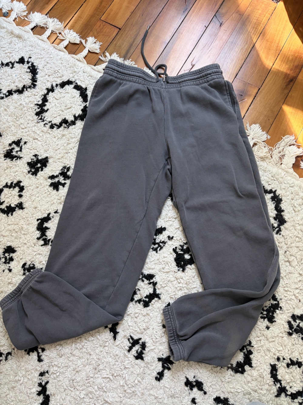 aerie Charcoal Track Joggers